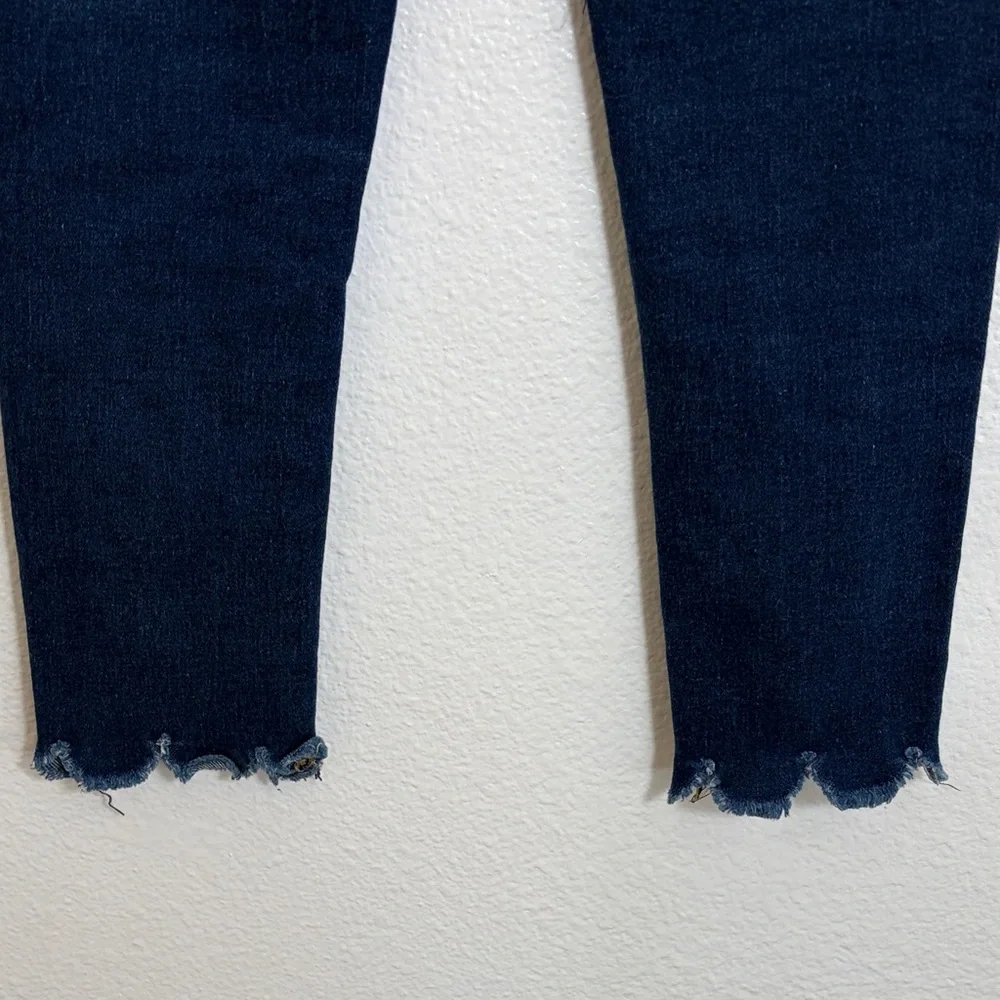 Joe’s Jeans Dark Wash Raw Hem Denim Jeans